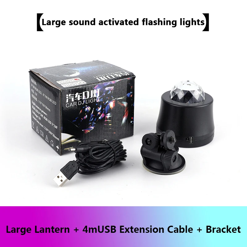 Red & Yellow & Blue ZUCZUG Convenient Typ Projector Rhythm Lights USB Sound Control LED Atmosphere Music DJ Light Disco Strobe Colorful Lights Decor - Color: Red & Yellow & Blue