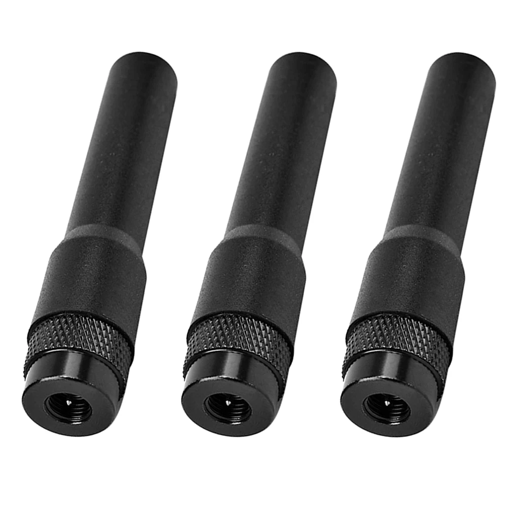 3Pieces Dual Band SMA-Male 144/430MHz Soft Antenna for Walkie Talkie YAESU,Baofeng Radio