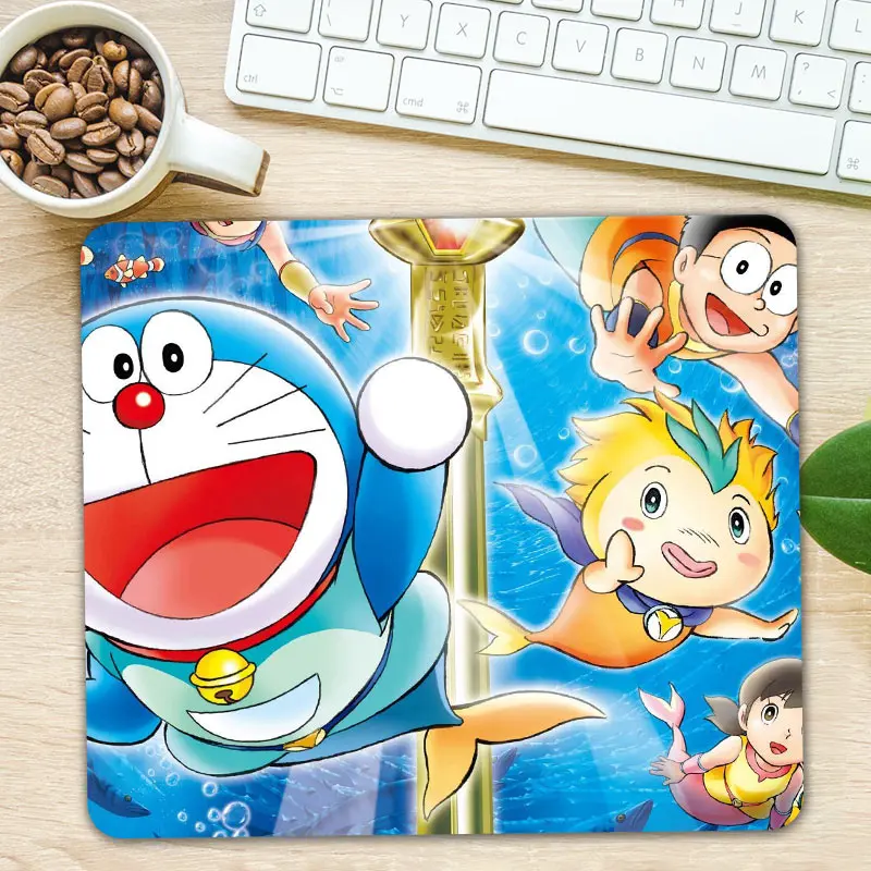 Cartoon Doraemon Gamer Mause Mice Mat Rubber Game Mouse Pad Small Size Gaming Mousepad Mouse Pads Aliexpress