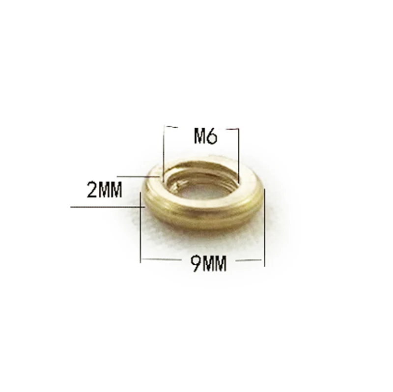 M4 M5 M6 латунная тонкая гайка накатанная медная шайба ручка шкафчика гайка светильник гайка крепеж