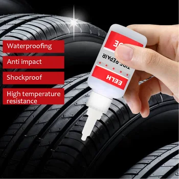 

Puncture Tire Repair Glue Wheels Temp resistant Non-flammable Supplies