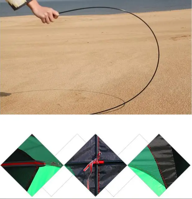 free shipping high quality large delta kites tails with handle outdoor toys for kids kites nylon ripstop albatross kite factory 6