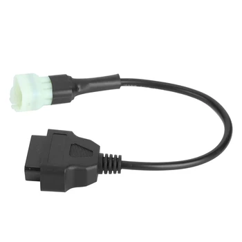 

6 Pin to 16 Pin Adapter Cable OBD2 Engine Fault Diagnosis and Detector Fits for KTM Motorcycles