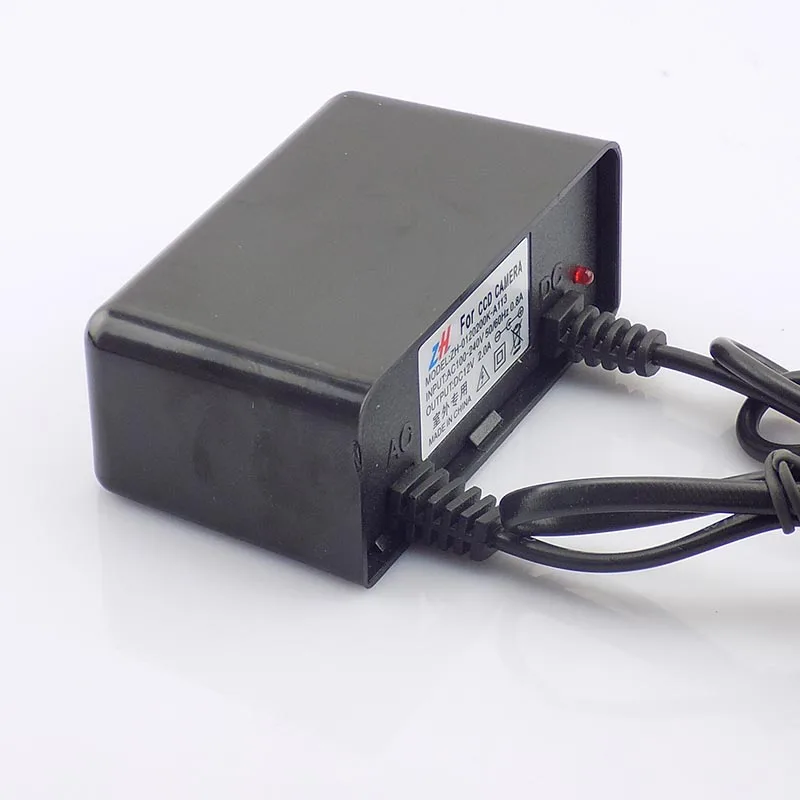 Водонепроницаемый на открытом воздухе AC/DC Питание 12V 2A 2000ma 100-240V ЕС вилка Мощность адаптер Зарядное устройство для видеонаблюдения Камера Светодиодные ленты светильник O21
