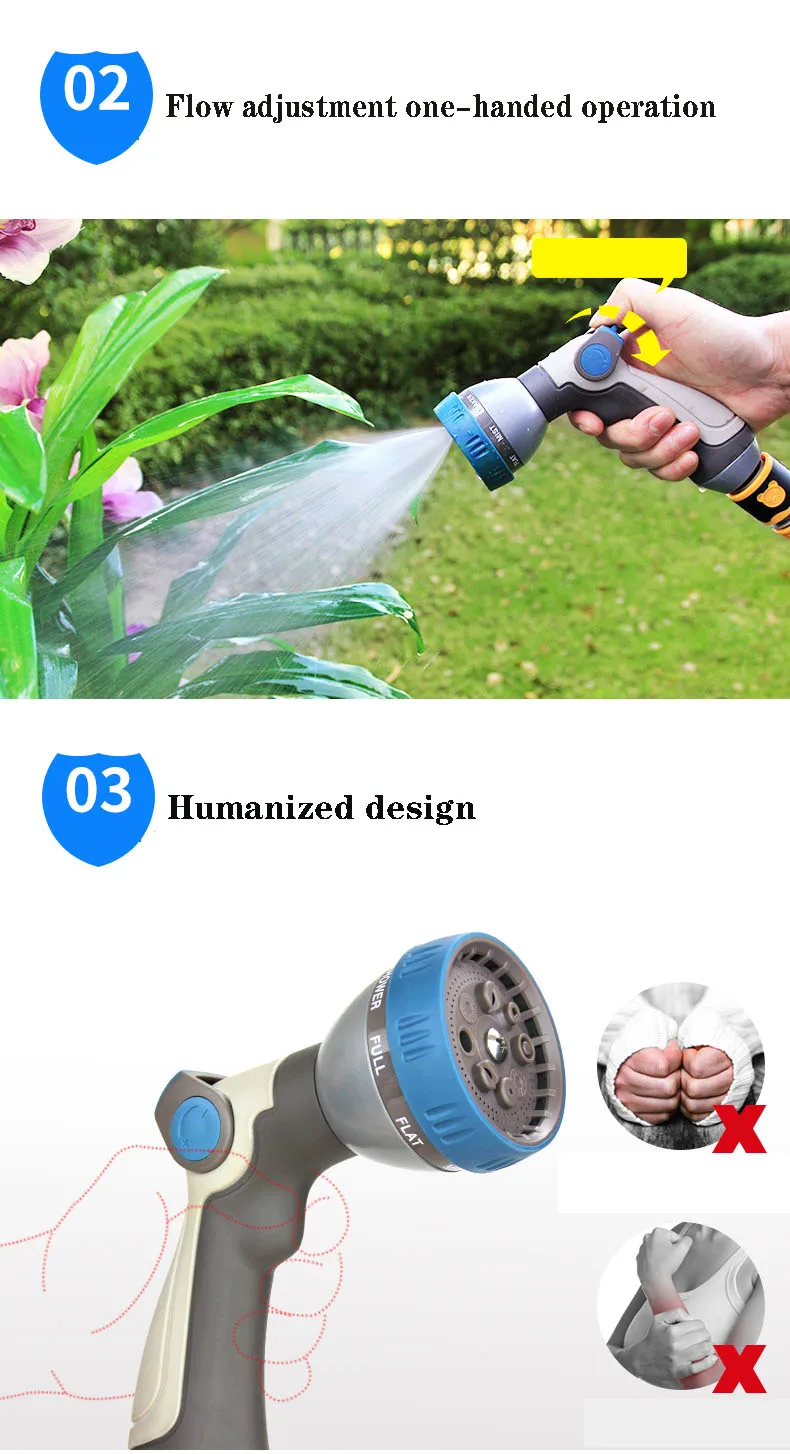 Pulvérisateur Électrique De Jardin Avec 3 Buses Et 3M De Tuyau, USB Rechargeable, Pour Protection Des Plantes, Désherbage Et Lavage De Voiture (5V