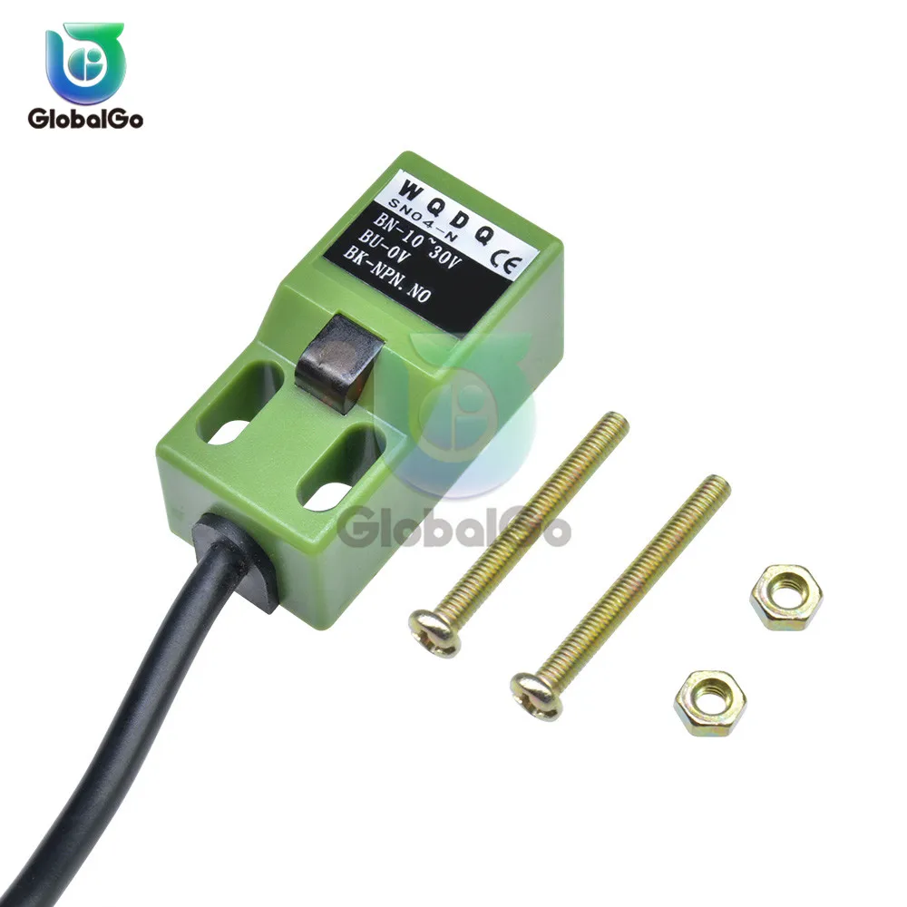 Силовые транзисторы NPN PNP без NC 4 мм DC 10-30V SN04 Индуктивный ...