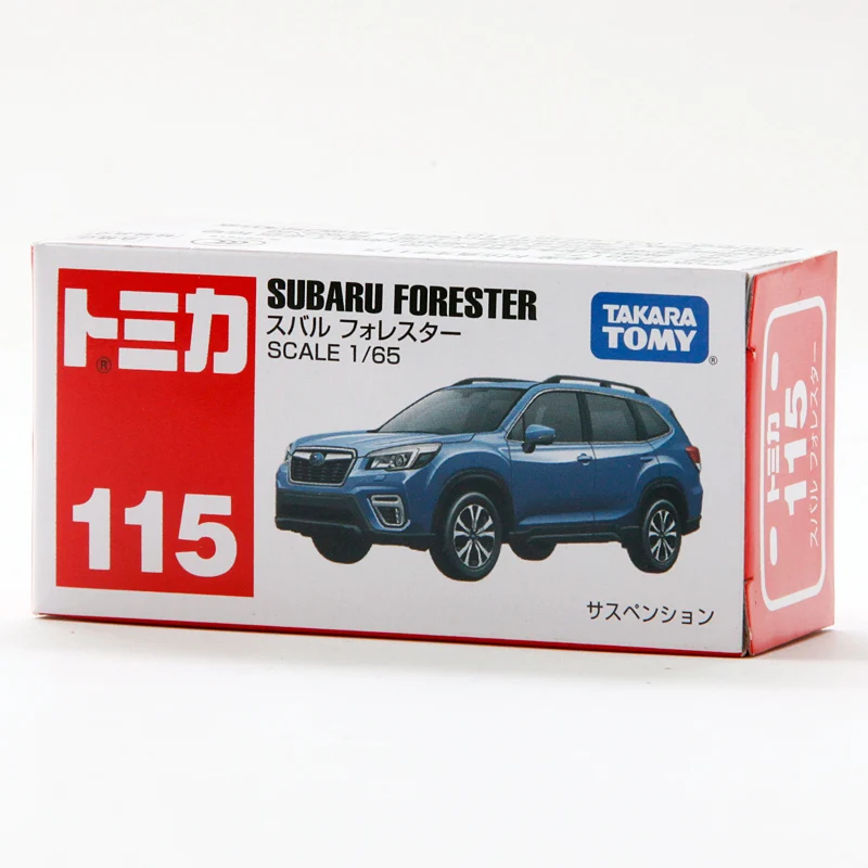

Takara Tomy Tomica 1:65 Subaru Forester SUV металлический литый под давлением автомобиль игрушечный автомобиль NO.115 синий