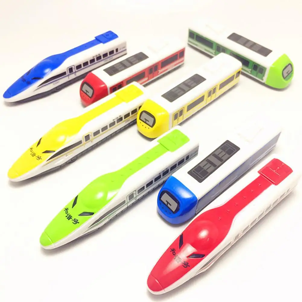 

Kids High-speed Train Model Toy Simulation Model Children Pull Back Toy Desktop Decor Gift