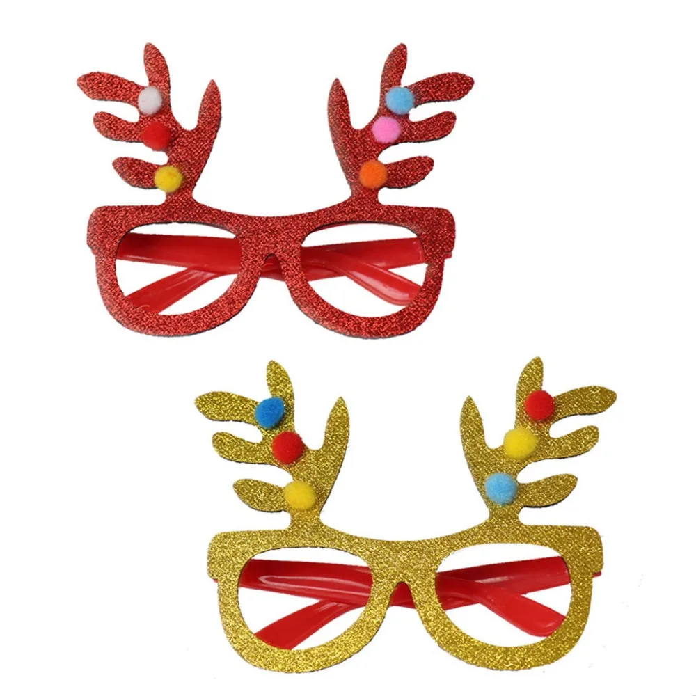 Christmas party glasses cute beautiful glasses photo props role playing animals riding bike cycling glasses 30S26 (5)