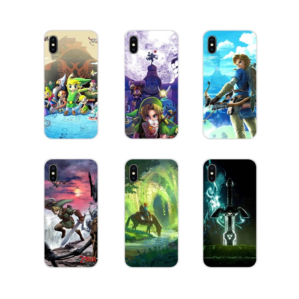Legend Of Zeldas аксессуары чехлы для телефонов Apple iPhone X XR XS 11Pro MAX 4S 5S 5C SE 6S 7 8 Plus ipod touch 5 6 |
