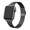 Milanese correa de reloj Apple Watch banda 44 mm 40mm iWatch banda 42mm/38mm silm pulsera de acero inoxidable reloj de Apple serie 4 4 5 SE 6 ► Foto 2/6