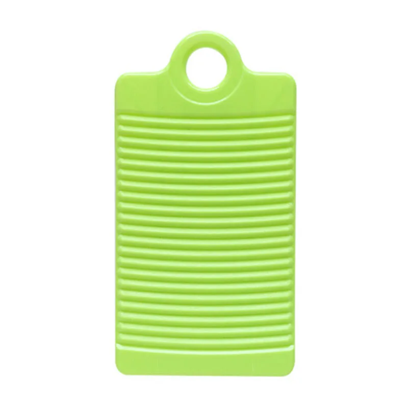 Пластиковый умывальник противоскользящая утолщенная доска для мытья одежды Чистка для стирки XOA - Цвет: Green