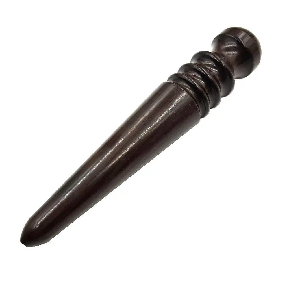 2PCS DIY Leather Craft Grinding Rod Supplies Wooden Polished Rods Edge Tools Accessories