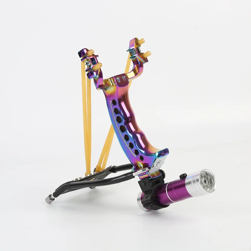 

Dropship Powerful Aluminum Alloy Mini Crossbow Infrared Hunting Sling Shot Colorful Catapult Outdoor Camping Bow Travel Kit