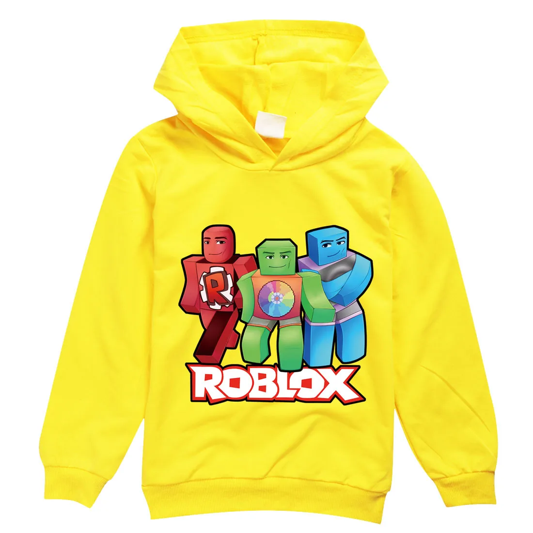 Демисезонные детские толстовки Robloxing для мальчиков Детская футболка с длинным