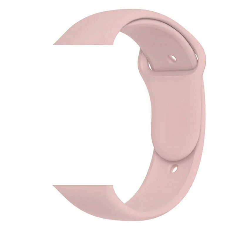 Silica Браслет из нержавеющей стали для Apple Watch серии браслет ремешок для iwatch 4 5 44 мм - Цвет: Silica