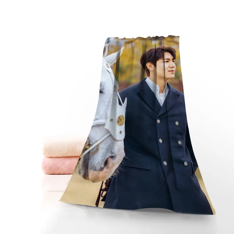New Lee min ho Towel Printed Cotton Face/Bath Towels Microfiber Fabric For Kids Men Women Shower Towels 70X140cm