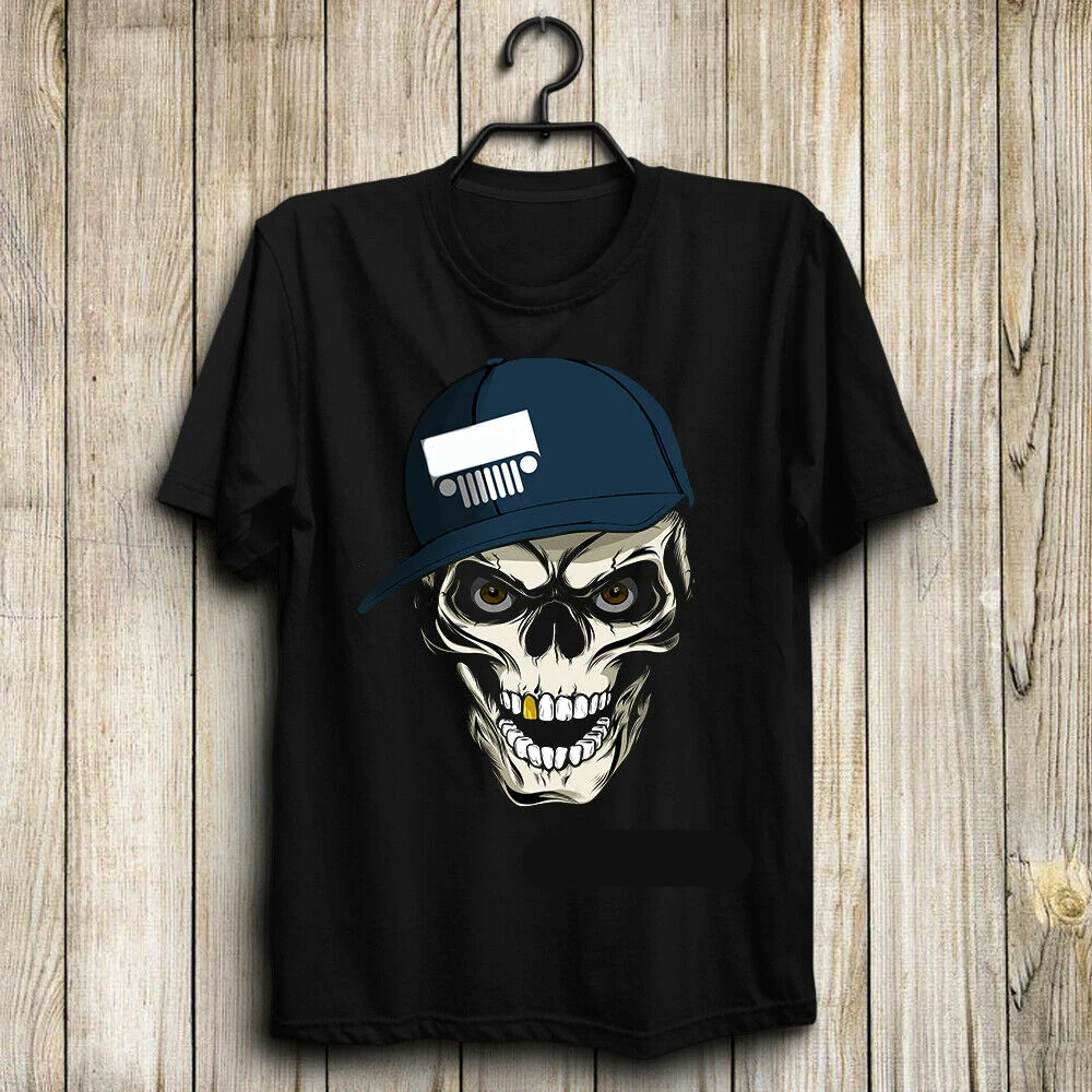 Jeef M715 Off Roading M715 грузовик/Cj/Fc-17/Dj-5L/Fj-9 мужские летние с o-образным вырезом печать мода тонкий короткий рукав Футболка с круглым вырезом