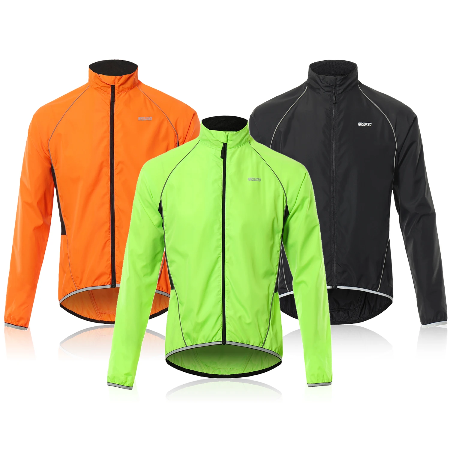 Sport en vakantie Jasjes Cycling Waterproof Jacket Rain Proof Bicycle