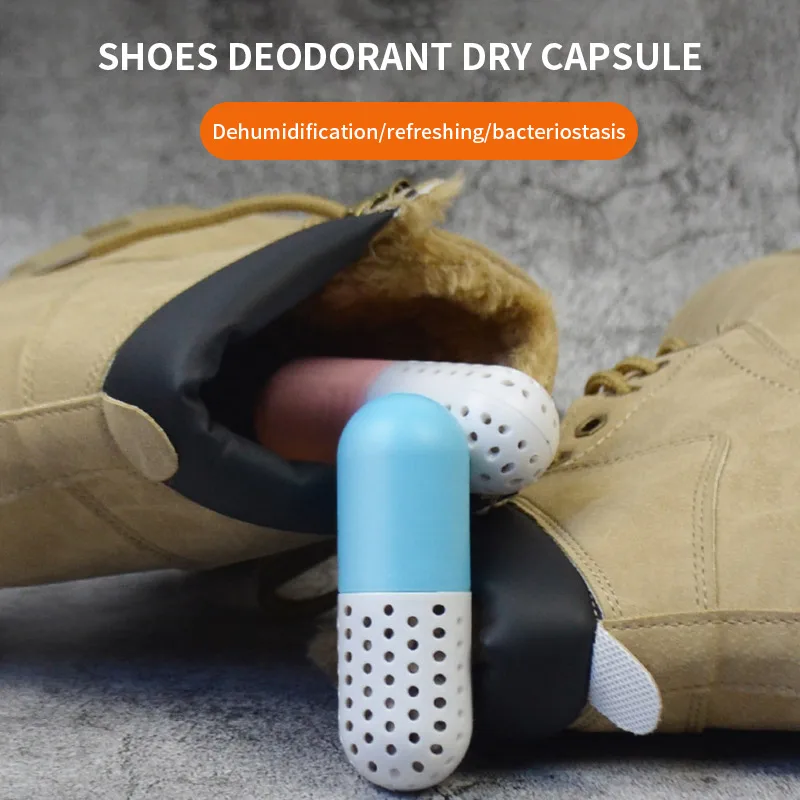 Household Capsule Shape Odor Germs Closet Shoe Deodorizer Smell Remover