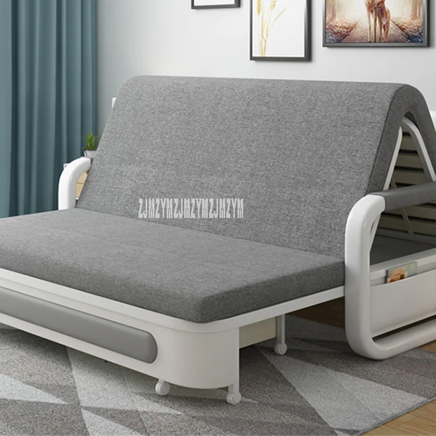 DB-888 1,8 м складное хранилище съемное и моющееся в сборе двойное использование диван-кровать многофункциональная хлопковая одно-, двуспальная кровать