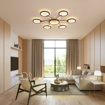 

Modern LED Ceiling Lamp Living Room Lighting Bedroom Kitchen Surface Mount Nordic Style Lamp