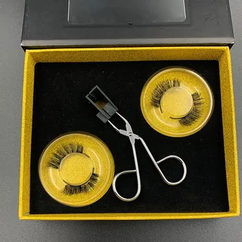 

NEW 2pair/1set magnetic eyelash set soft magnet two seconds to wear Glue-free Magnetic Eyelashes Set Makeup Waterproof