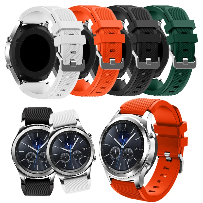Ремешок для часов Galaxy 22 мм 46 42 active 2 Samsung gear S3 Frontier huawei amazfit bip 47 44 40|Смарт-аксессуары|