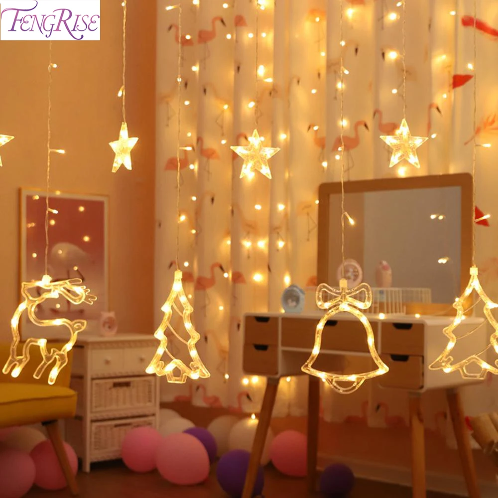 String LED Light Christmas Ornament Merry Christmas Decorations For Home Cristmas Navidad Natal Noel New Year Decor