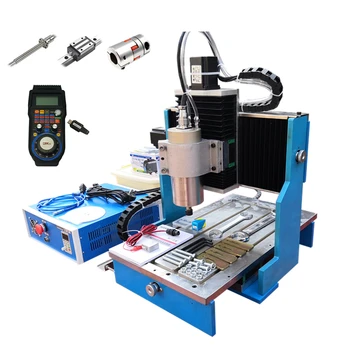 

Linear Guide Rails CNC Router 4 Axis MACH3 USB 3040 Metal Engraving Milling Machine 1.5KW 2.2KW Spindle Motor