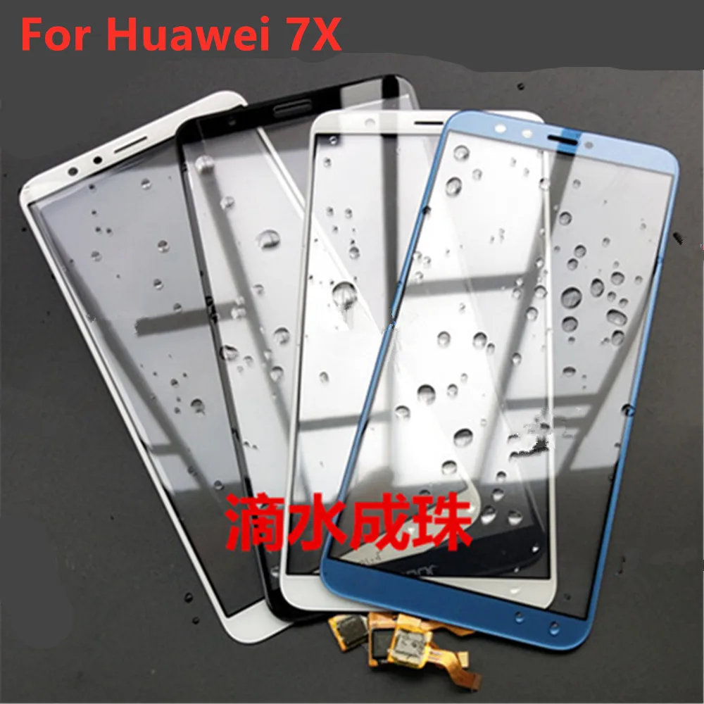 Сенсорный экран для Huawei Honor 7X 2 шт./лот сенсорная панель дигитайзер датчик
