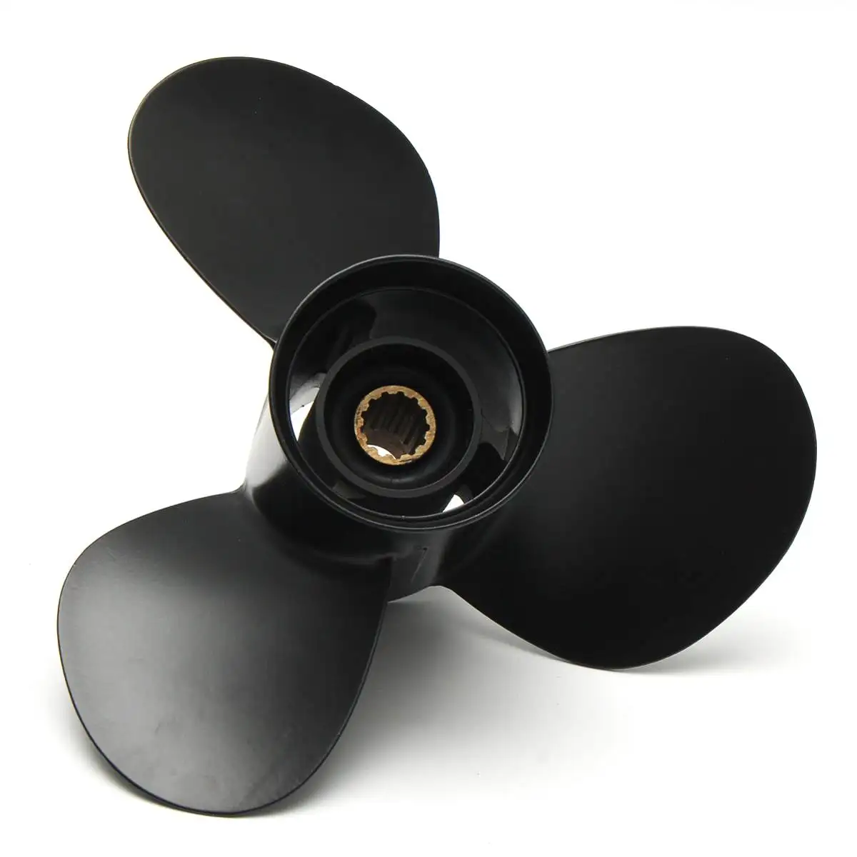 

Auzan For Mercury 25-70HP 10 3/4 x 12 Marine Outboard Propeller 48-816702A40 Aluminium alloy 13 Spline Tooth 3 Blades Black
