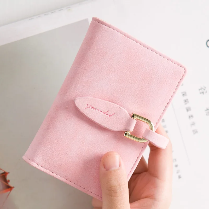 Card Slots PU Leather Card Holder Case Women ID Credit Card Holder Business Card Holder Bag Wallet High Quality - Цвет: Темно-синий