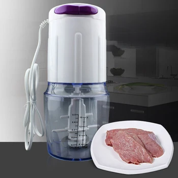

260W Electric Kitchen Meat Grinder Chopper Shredder Food Chopper Stainless Steel Electric Household Processor Kitchen Tools EU P