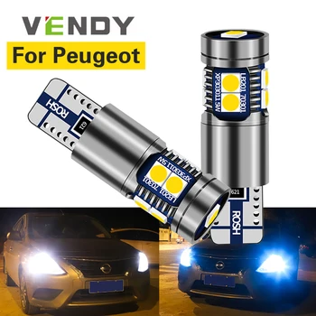 

1pcs For Peugeot 206 307 407 partner 508 307 sw 406 301 5008 2008 508 207 Car LED Clearance Lights W5W T10 2825 Bulb Canbus Lamp