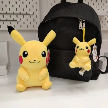 

Pikachu plush bag Pendant doll cute mascot decoration quality toys soft for girlfriend Children day gift