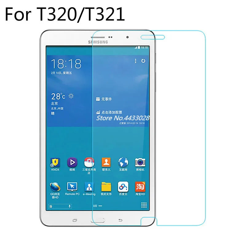 Закаленное стекло 2.5D 9H для Samsung Galaxy Tab Pro 8 4 T320 T321 Защита экрана защитная пленка |