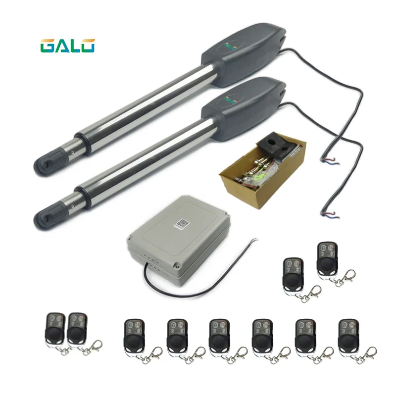 400kg Swing Door Gate Linear Actuator Motors Kit 10 Remote 
