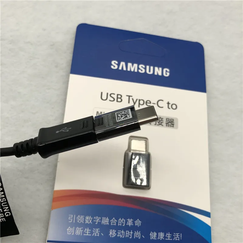 Samsung Micro USB-Type C адаптер конвертер кабель для зарядки для samsung Galaxy S8 S8 плюс S9 S9plus S10 S10PLUS S10E Note 7, 8, 9