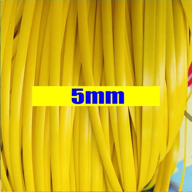 82 Types 10 Meters PE Flat Round Synthetic Rattan Material DIY Weaving Rope Knit Repair Furniture Bed Sofa Chair Table Basket 43