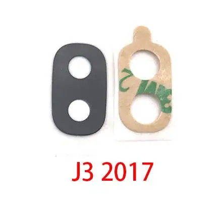 J3 2017 2 шт. стекло для камеры samsung J3 J5 J7 J4 J8 J2 Pro /J5 J7 Prime задняя камера стекло объектив с клеем - Цвет: J3 2017