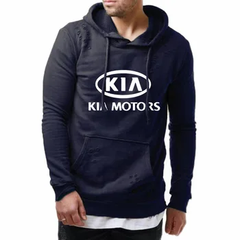 

Mens pullover for KIA Motors Car Logo Fashion Spring Autumn Cotton Men Hoodies Print Solid color Sweatshirts Tops clothing N