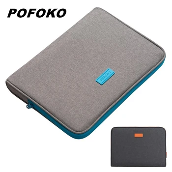 

2020 New Brand Pofoko Laptop Bag 12",13",13.3",14",15",15.4",15.6",Sleeve Case For Macbook Notebook Air Pro, Free Drop Ship A220