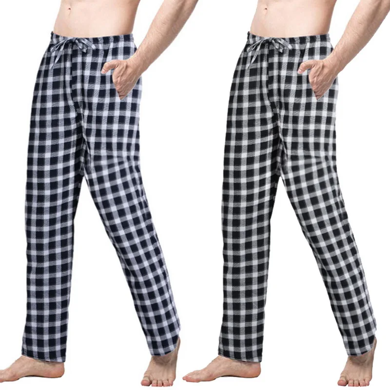 

Great Value Spring Summer Mens Pajamas Sleep & Lounge Pants Male Pajama Sleep Pants Men Sleepwear Men Polyester Sleep Bottom