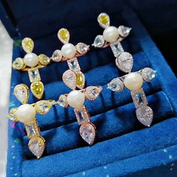 

Designer Fashion 925 Sterling Silver Jewelry 3A Cubic Zirconia Party Ring