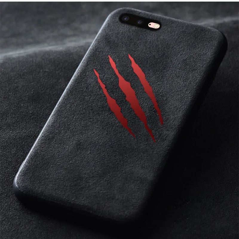 JSZY Luxury Suede Fur Leather Phoen Case For OnePlus 5 5T 6 6T 7 Pro Shockproof Batman Soft Back Cover for One Plus 6T 5T Coque Capa - Color: JSZY