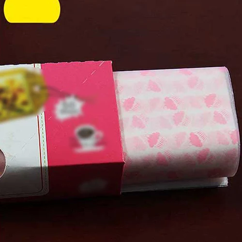 small cake 50 шт./партия пищевая Вощеная Бумага класс Промасленная бумага пищевая пленка оберточная бумага для хлебный сэндвич бургер фри масло бумага инструменты для выпечки - Цвет: small cake