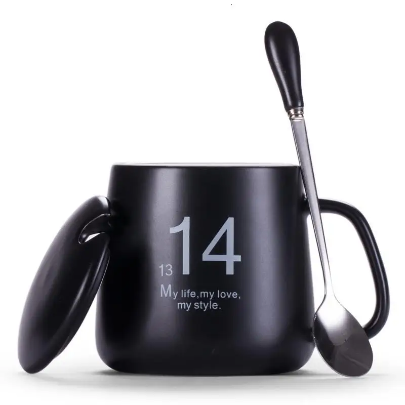 Number 32 Чай Criativa Copo E Caneca Para Забавный де кафе милый кофе и таза таззин Caffe творческий путешествия кофе керамическая кружка новинка чашка - Цвет: Number 32