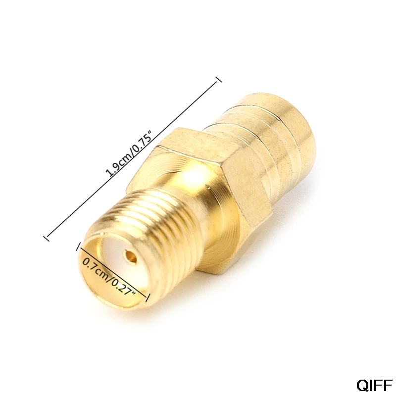 Прямая поставка и SMA Female to SMB Female DAB цифровой радио антенный переходник для антенного соединителя Aug. 8