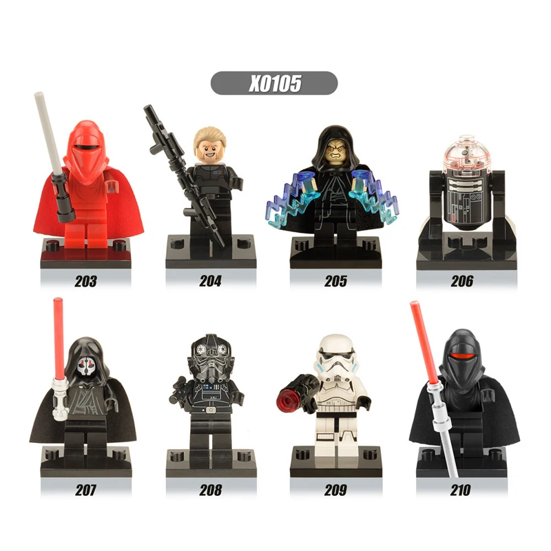 

Single Sale Building Blocks Space Darth Nihilus Sidious Kallus Shadow Troopers Dolls Figures Bricks Toys for Children DIY X0105